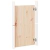 vidaXL Outdoor Kitchen Doors MEPPEL 2 pcs White 50x9x82 cm Solid Wood Pine