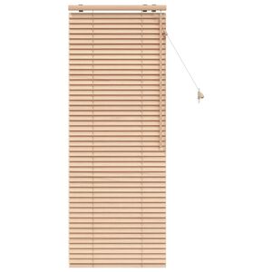 vidaXL Venetian Blind Oak Look 60 x 160 cm 35 mm Solid Paulownia Wood