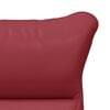 vidaXL Armchair Wine Red 69 x 74 x 93 cm Artificial Leather