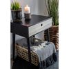 House Nordic Bedside Table Annemie Black and Natural