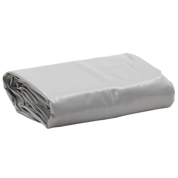 vidaXL Tarpaulin Grey 5x6 m 650 g/m&sup2;