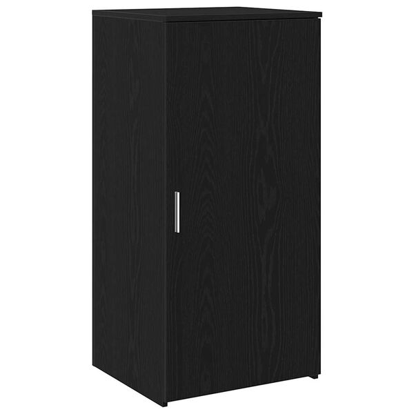 vidaXL Storage Cabinet Black 50x45x103.5 cm Engineered Wood