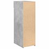 vidaXL Sideboard Concrete Grey 30x42.5x93 cm Engineered Wood