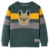 Kids'Sweatshirt Dark Green 92