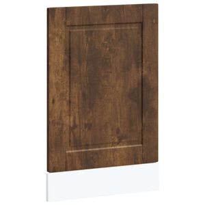vidaXL Dishwasher Panel Porto Smoked Oak 45x1,5x67 cm Engineered Wood