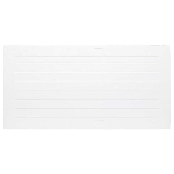 vidaXL Wall Panels 10 pcs Red and White 100 x 50 cm EPS Foam