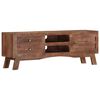 vidaXL TV Cabinet 110x30x40 cm Rough Mango Wood