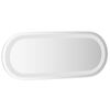 vidaXL LED Bathroom Mirror 50x20 cm Oval