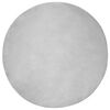 vidaXL Anti-Slip Faux Rabbit Fur Rug OLITE Grey &Oslash; 80 cm Polyester