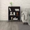 vidaXL Sideboard Black 69.5x32.5x90 cm Engineered Wood