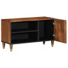 vidaXL TV Cabinet Honey Brown 80 x 33 x 46 cm Solid Mango Wood