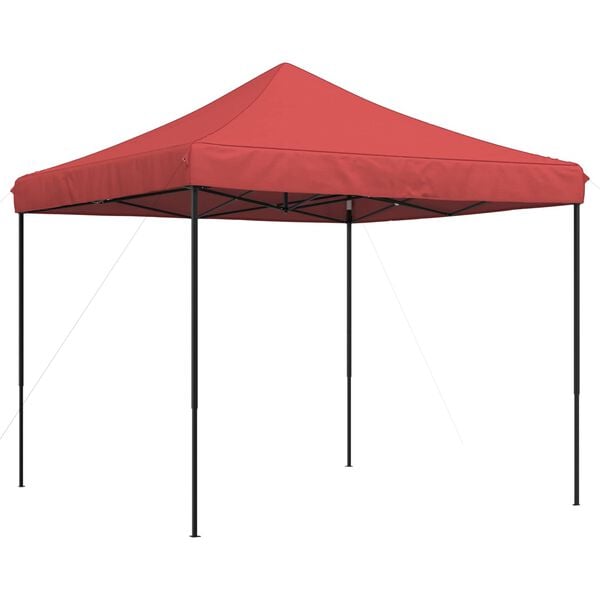 vidaXL Party Tent Folding Burgundy 292 x 292 x 315 cm Oxford Fabric
