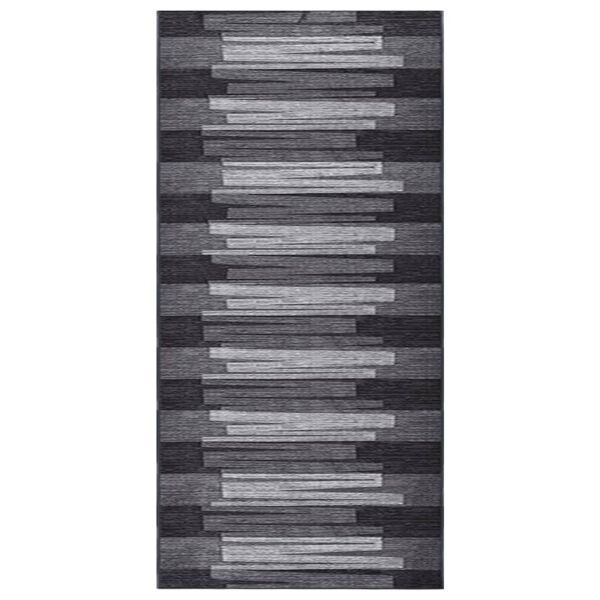 vidaXL Carpet Runner Anthracite 100x450 cm Anti Slip