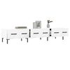 vidaXL TV Cabinet White 150x36x30 cm Engineered Wood