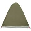 vidaXL Camping Tent Dome 2-Person Olive Green Waterproof