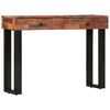 vidaXL Console Table 110x30x76 cm Solid Reclaimed Wood