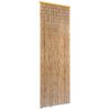 vidaXL Insect Door Curtain for Campervan Bamboo 56x185 cm