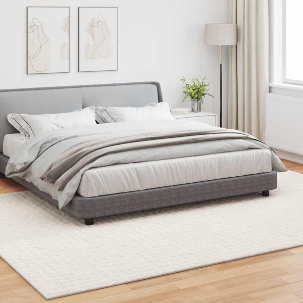 vidaXL Area Rugs Rectangular Cream 280 x 200 cm