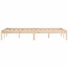 vidaXL Bed Frame without Mattress 152x203 cm Solid Wood Pine Queen