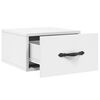 vidaXL Wall-mounted Bedside Cabinets 2 pcs White 35x35x20 cm