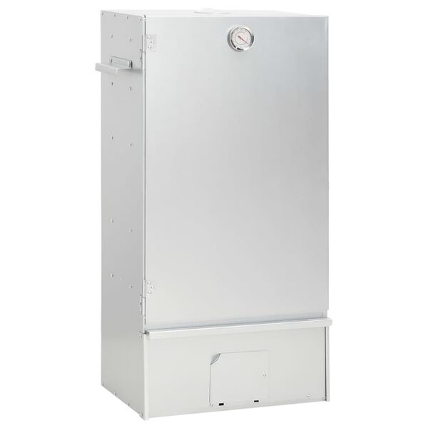 vidaXL BBQ Oven Smoker with Cold Smoke Generator Galvanised Steel