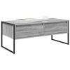 vidaXL Coffee Table Grey Sonoma 100 x 46 x 40 cm Engineered Wood