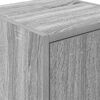vidaXL Garage Wall Cabinets 2 pcs Grey Sonoma Engineered Wood