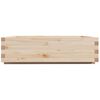 vidaXL Garden Planter 90x90x26.5 cm Solid Wood Pine