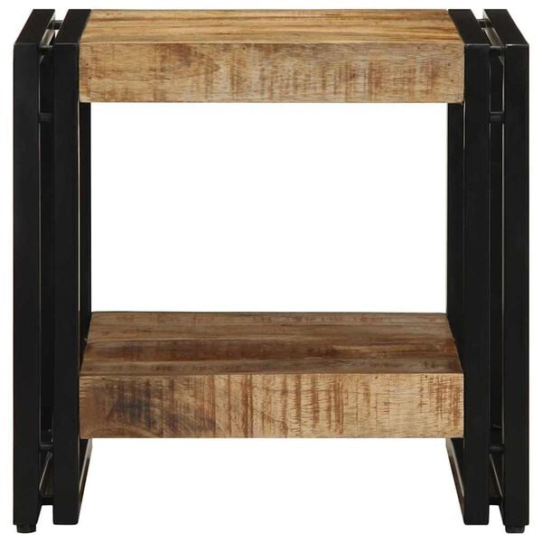 vidaXL Coffee Table Brown 40 x 40 x 38 cm Solid Mango Wood