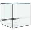 vidaXL Terrarium with Storage Transparent 30 x 30 x 30 cm Glass