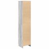 vidaXL Highboard Grey Sonoma 37.5x35x180 cm Engineered Wood
