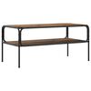 vidaXL Side Table Old Wood 100 x 50 x 46 cm Engineered Wood