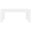 vidaXL Dining Table White 180x90x76 cm Engineered Wood
