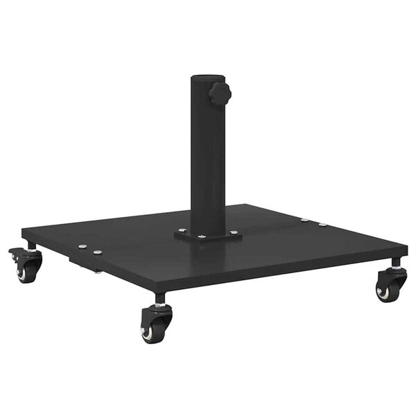 vidaXL Parasol Base Black 45 x 45 x 31.5 cm