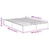 vidaXL Ottoman Bed Frame Concrete Grey 140 x 200 cm Engineered Wood
