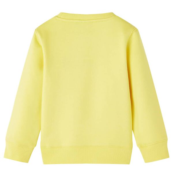 Kids' Sweatshirt Light Yellow 104