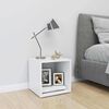 vidaXL TV Cabinet White 37x35x37 cm Engineered Wood