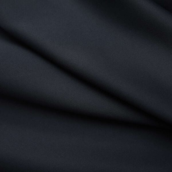 vidaXL Blackout Curtains with Hooks 2 pcs Black 140x175 cm
