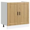 vidaXL Sink Base Cabinet&nbsp;"Porto" Artisan Oak 80x46x81.5 cm&nbsp;Engineered Wood