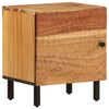 vidaXL Bedside Cabinet 40x33x46 cm Solid Wood Acacia