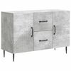 vidaXL Sideboard Concrete Grey 89 x 34.5 x 60 cm Engineered Wood