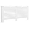 vidaXL Radiator Cover White 172x19x81,5 cm MDF