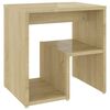 vidaXL Bed Cabinets 2 pcs Sonoma Oak 40x30x40 cm Engineered Wood