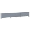 vidaXL Pallet Collar Grey 100x50 cm Solid Wood Pine