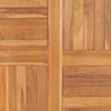vidaXL Table Top Solid Teak Wood Round 2.5 cm 90 cm