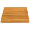 vidaXL Bath Mat Plain Brown 59 x 40 cm Wood