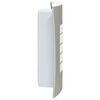 vidaXL Outdoor Wall Light 2 pcs Silver 23.5 x 9 x 26 cm