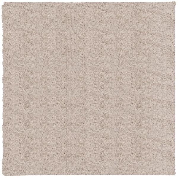 vidaXL Shaggy Rug PAMPLONA High Pile Modern Beige 240x240 cm
