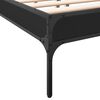 vidaXL Bed Frame without Mattress Black 120x200 cm