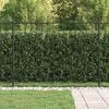 vidaXL Spike Fence Black 200 x 200 cm Powder-Coated Steel